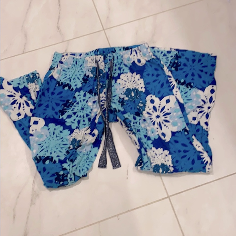 Snowflake pajama pants